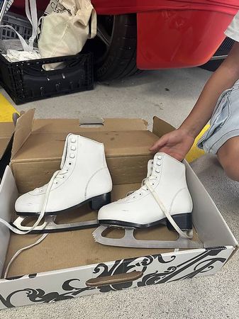 Schlittschuhe Farbe Weiss 35/36 37/38