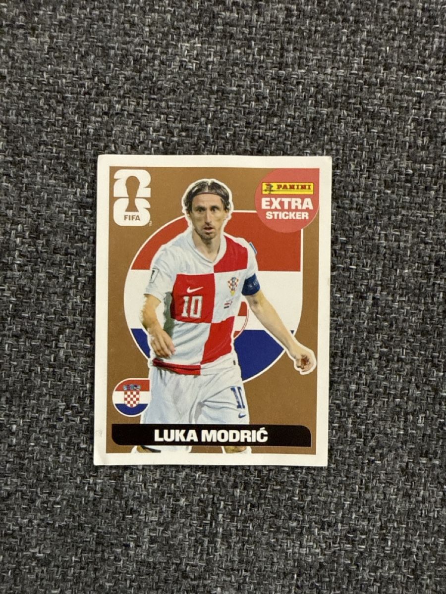Panini Carte collezionabili: FIFA 2026 Panini LUKA MODRIĆ Extra Sticker Bronze – Nuovo (secondo la descrizione) da Glattbrugg venduto da amitchaudhary82