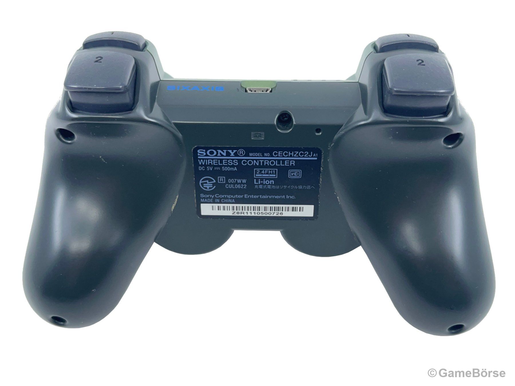 Sony Controller: PS3 Controller Original Grün – Gebraucht aus Stettfurt von GameBoerse 1