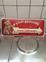 STEIFF ORIGINAL-EMAILLE-SCHILD VON STEIFF/GLÄNZEND/1998🐻🐻