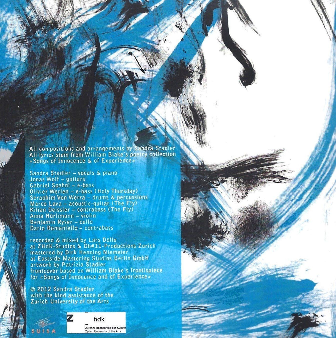 CDs: Sandra Stadler INNOCENCE & EXPERIENCE CD – Gebraucht aus Kandergrund von Sososo 2