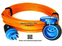50m Purkabel - Verlängerungskabel T13 IP55 mit starkem 3x2,5