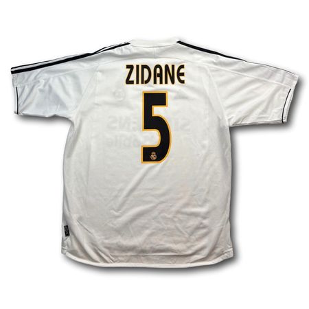 Real Madrid - 2003-04 - Heim - L - adidas - Zidane