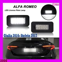 Alfaromeo No Error Weiße LED-Kennzeichenleuchten