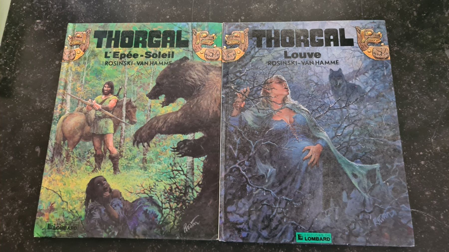 Fumetti: 2 BD Thorgal – Usato da Châtonnaye venduto da Jaydee6
