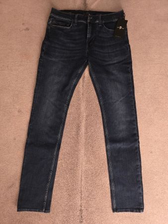 7 for all mankind Jeans blau Herren neu OVP Gr 31 Ronnie 220