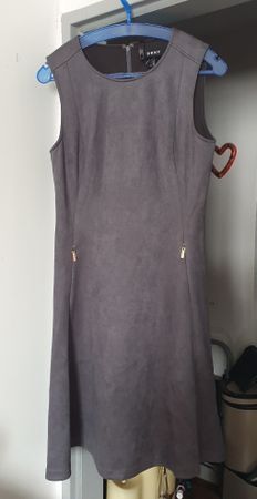 DKNY neues Kleid, Wildlederoptik Gr. 38