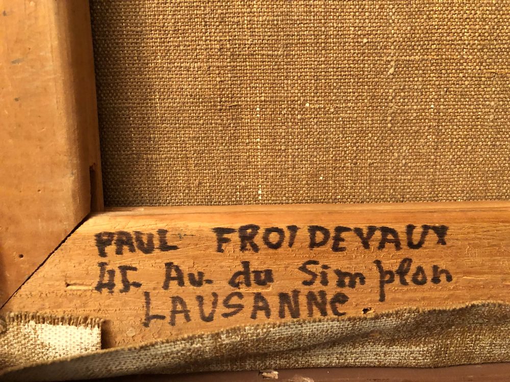 Tableau Eglise de la Trinité des Monts Rome P. Froidevaux Kaufen