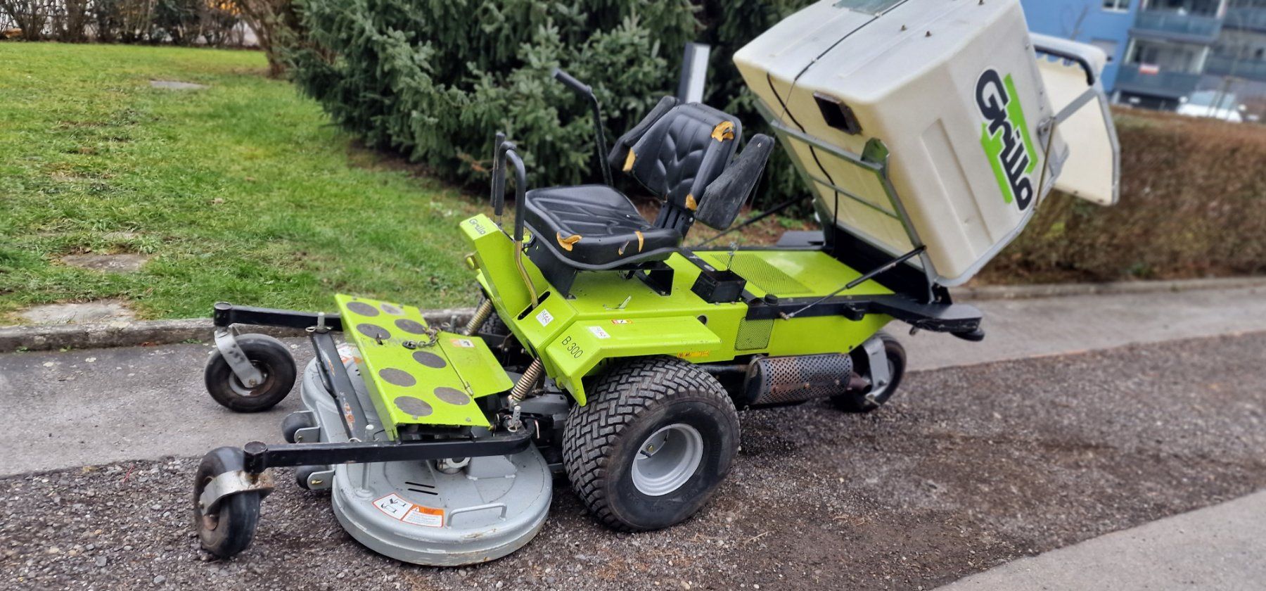 Tagliaerba: Grillo mit Mülchmahwerk – Usato da Rain venduto da Fafan069 1