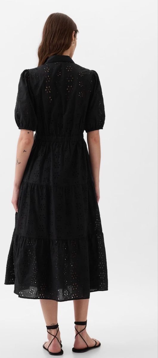 Gap Vestiti: GAP floral Kleid schwarz – Usato da Schaan venduto da kri_tsw8 1