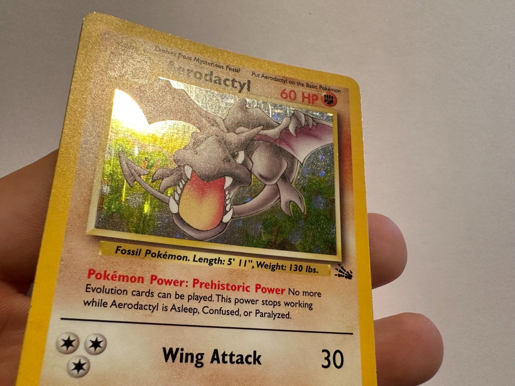 Pokémon Sammelbilder & Trading cards: Aerodactyl holo Fossil EN – Gebraucht aus Hagendorn von Pokecollectorch 3