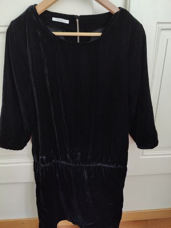 Robe noire Promod velours / Festliches Kleid schwarz
