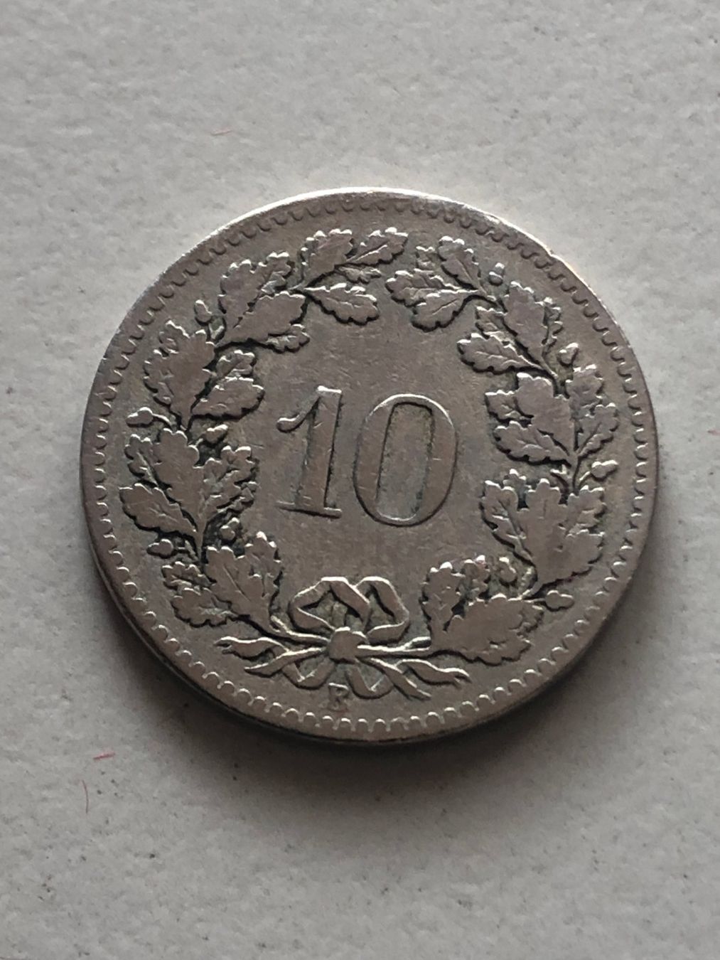 Tutti le monete: 10 Rp. 1897 – Usato da Schötz venduto da Odpa 1