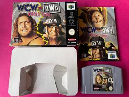 WCW nWo WORLD TOUR SPIEL FÜR SNES IN ORIGINALSCHACHTEL