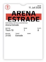 Winti Arena, res. Sitzplatz für Schweiz vs Argentinien