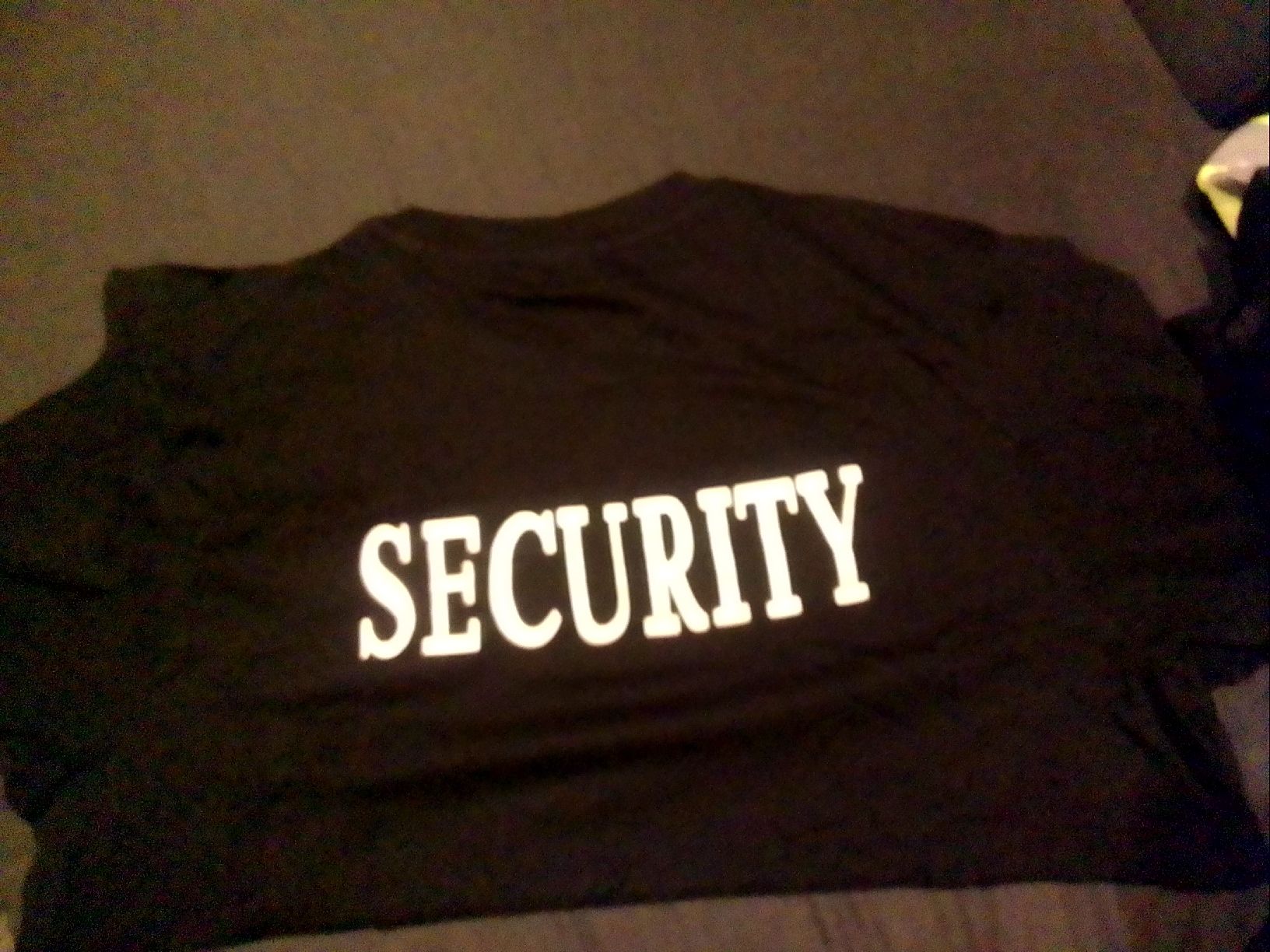 T-shirt: Security T-Shirt Mil-Tec – Nuovo (secondo la descrizione) da Glarus venduto da axrbi 1