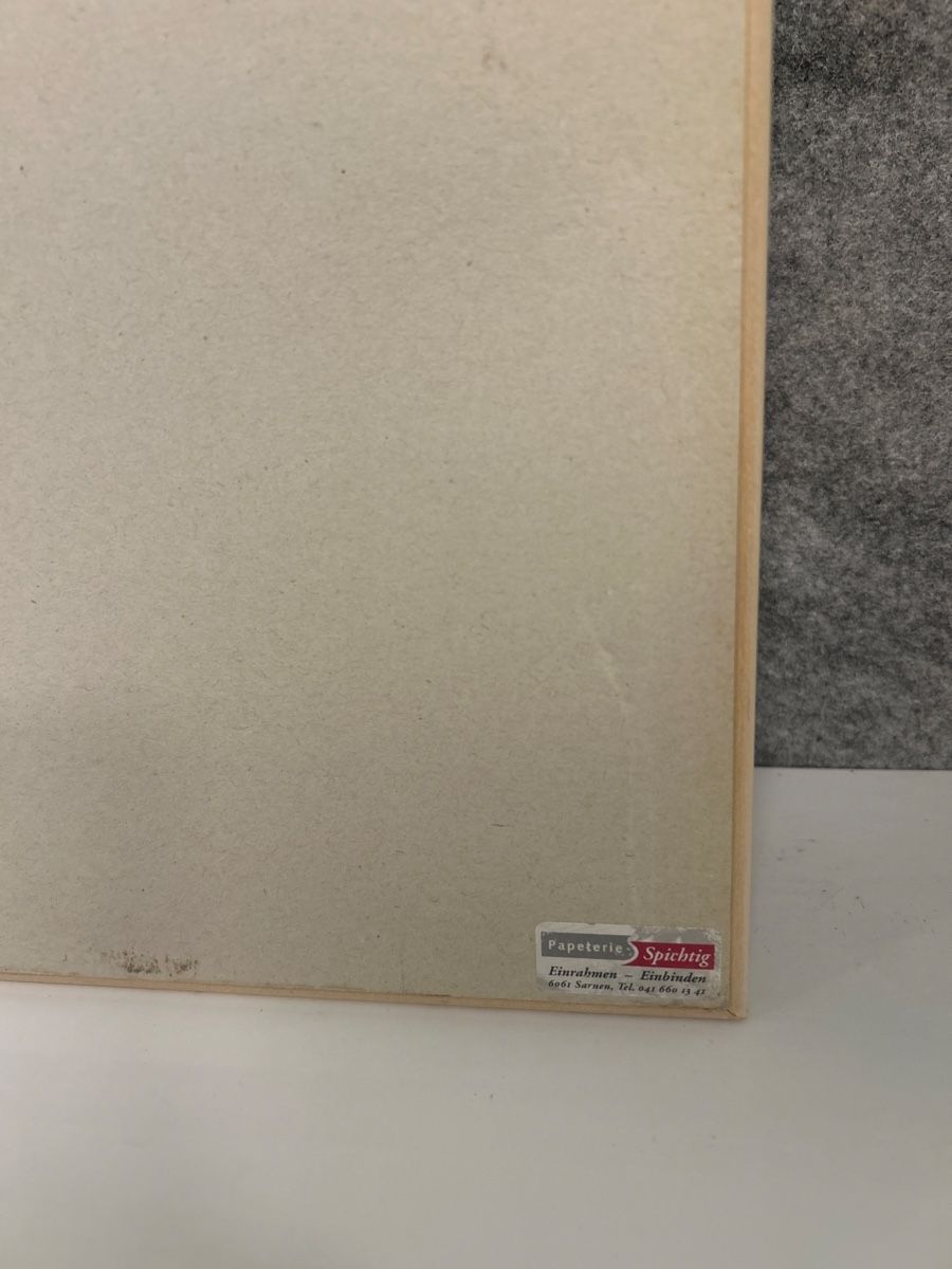 Grafica & Litografie: Lithographie 98 gerahmt – Usato da Glarus venduto da KunstWerkEr-LS87 4