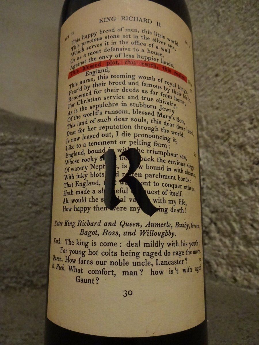 Vino: 100 PP  - Realm -  "The Bard" - 2013 – Nuovo (secondo la descrizione) da Cham venduto da mktreasure 1