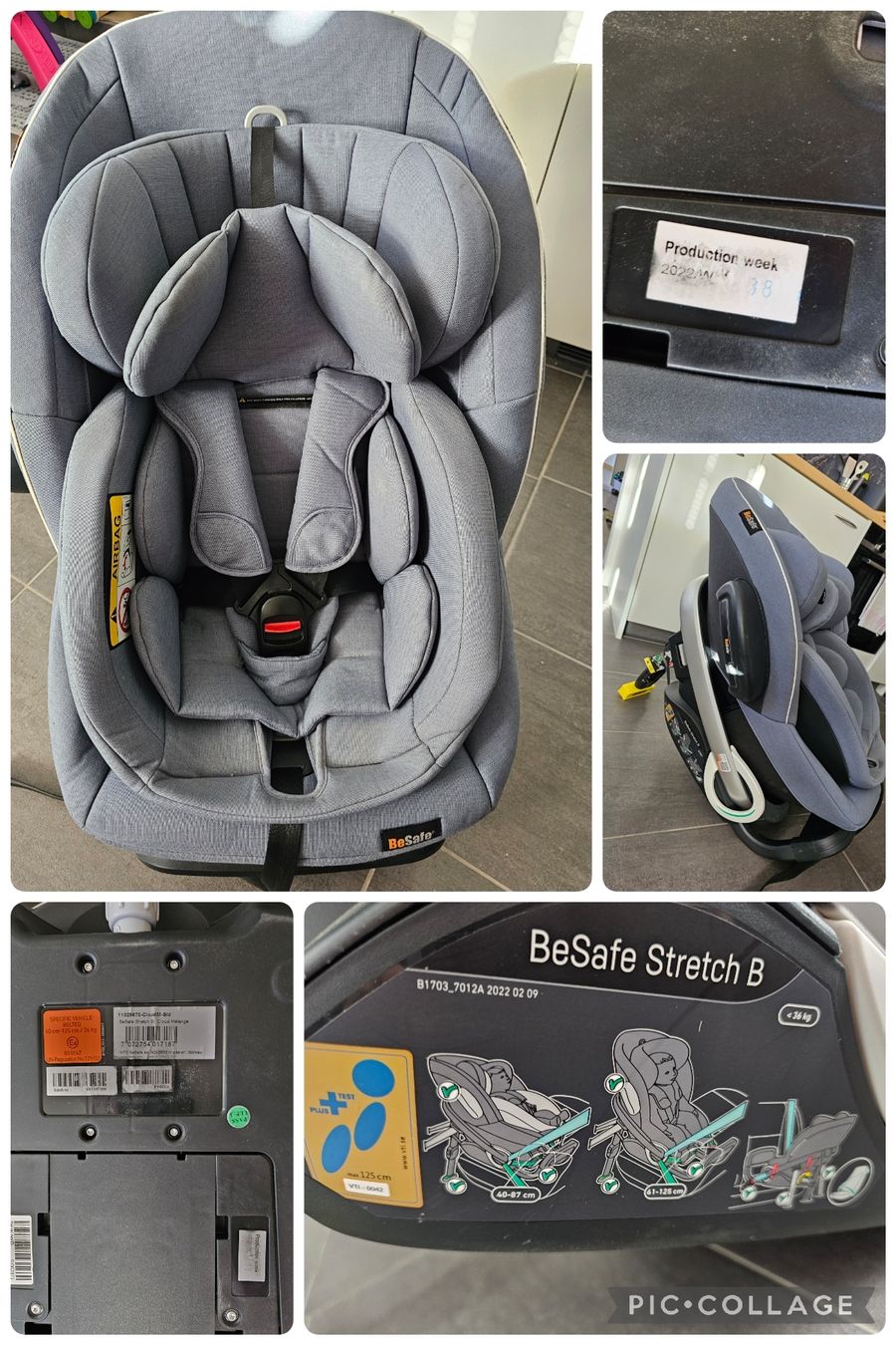 Seggiolini per auto: Besafe Stretch B – Usato da Veltheim AG venduto da Terkine