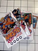 Manga Naruto tome 1 à 4