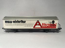 ROCO Gedeckter Güterwagen Hbis ATTRAPOL AC Achsen