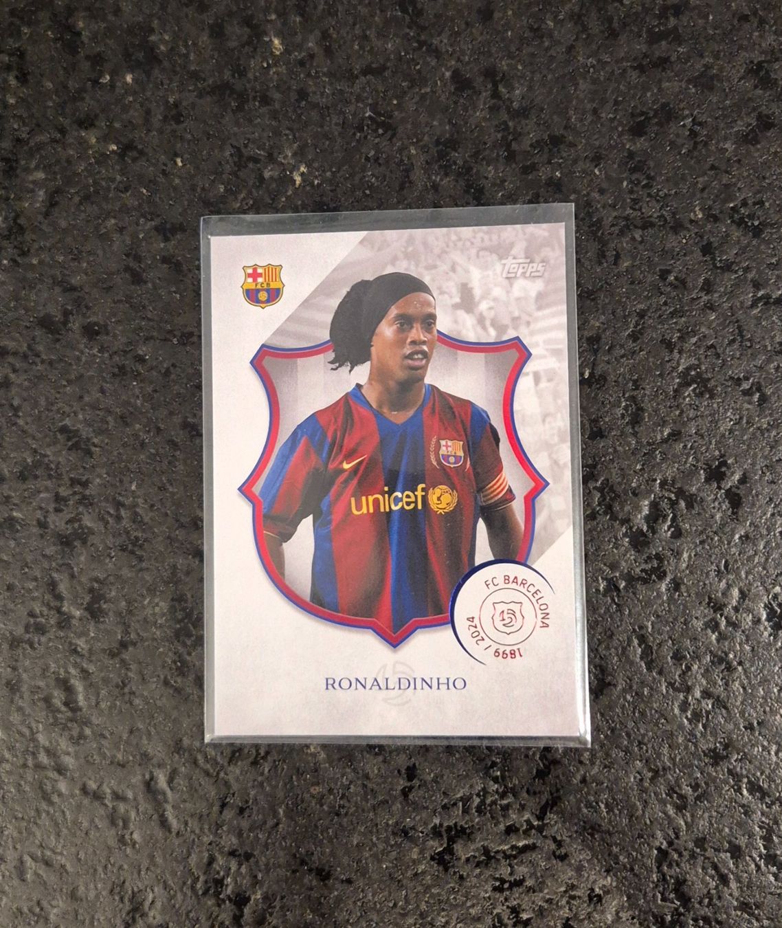 Topps Carte collezionabili: Ronaldinho - Barcelona - Topps – Nuovo (secondo la descrizione) da Burg AG venduto da Danoe