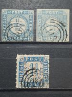 Schleswig-Holstein Mi-Nr.5-7 gestempelt Signiert 185 Fr