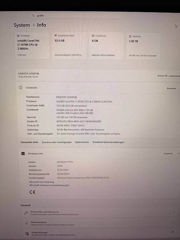 PCs: Gaming pc – D'occasion à Aesch BL par rah_dwm2 2