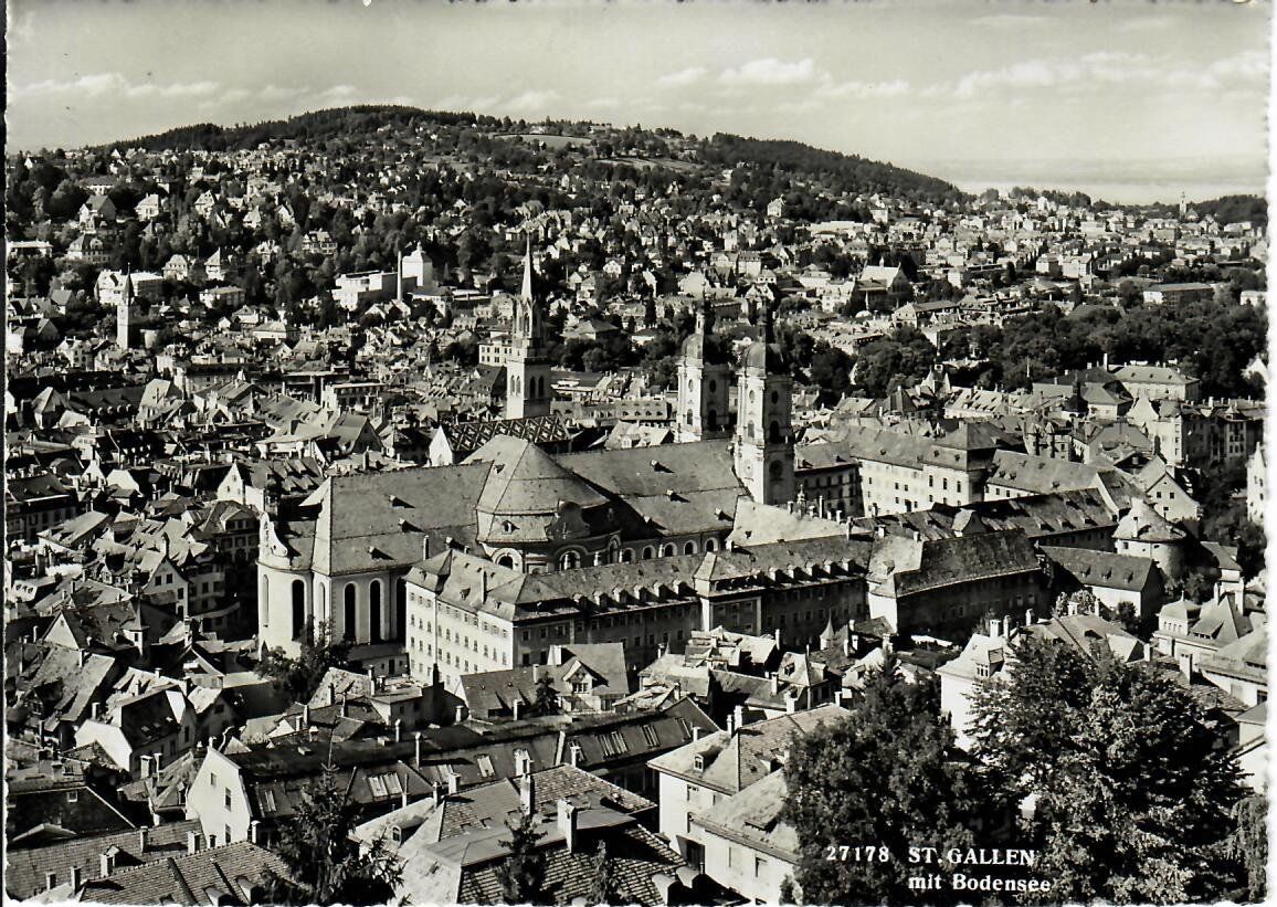 Ansichtskarten: St.Gallen – Gebraucht aus Hochdorf von Ziegel-16