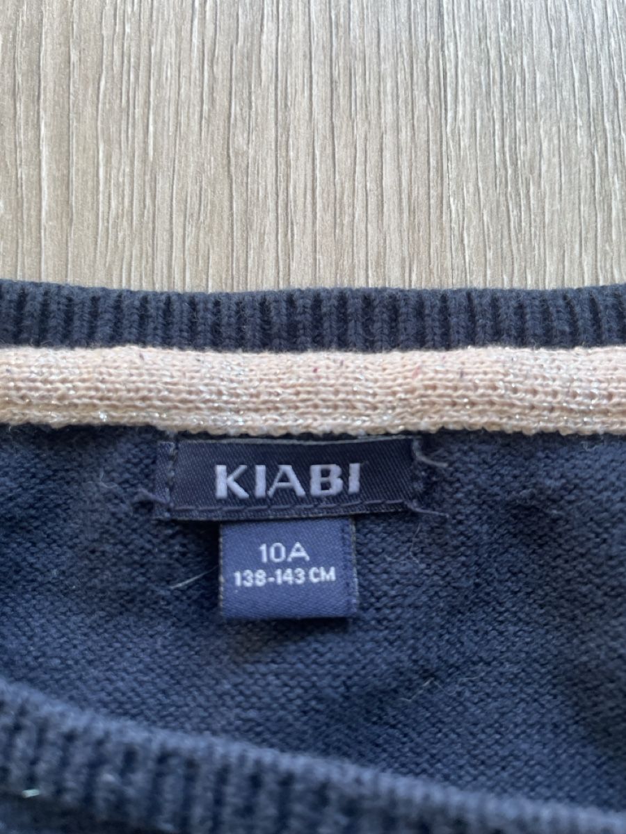 Pullover & Sweatshirts: Kiabi Mädchen Pullover, Grösse 10A, dunkelblau, "Belle" – Gebraucht aus Biel/Bienne von Bolagol9 1