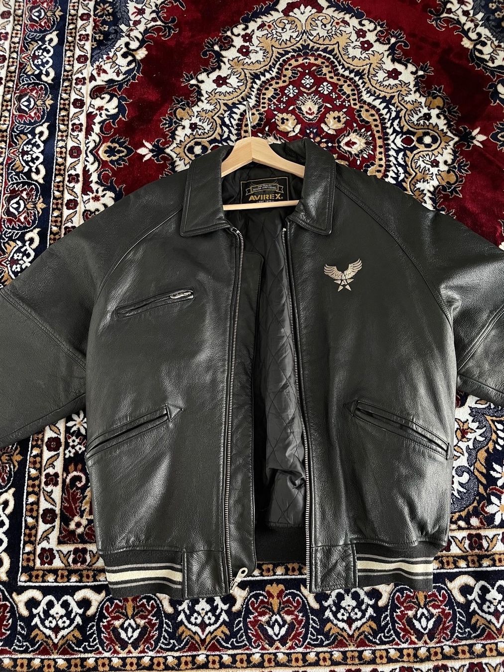 Avirex Giacche: Avirex Lederjacke – Nuovo e nell'imballaggio originale da Lengnau AG venduto da AJ2001