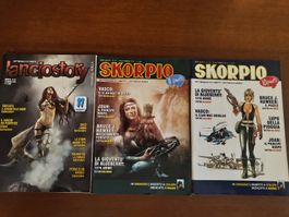 Lot de 3 bandes dessinées Lanciostory et Skorpio de 2014