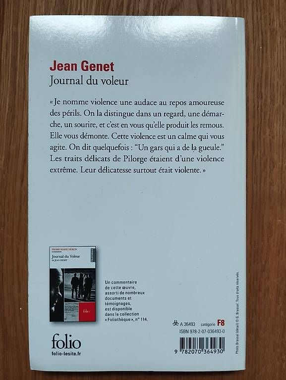 Libri: Jean Genet "Journal du voleur" – Usato da Biel/Bienne venduto da sli_679k 1