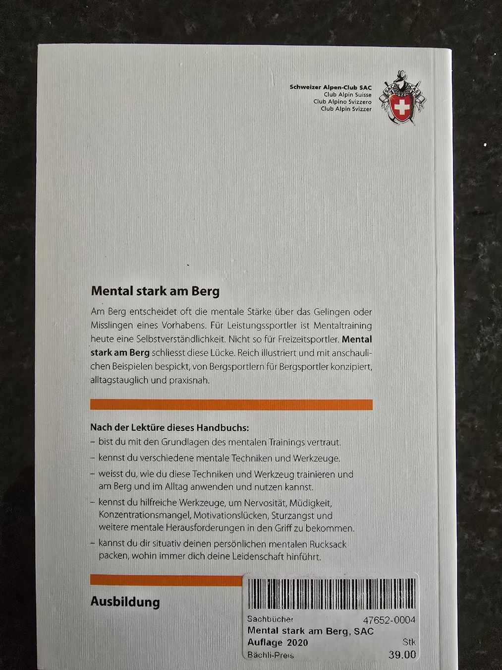 Libri: Mental stark am Berg, SAC, édition 2020 – Nuovo (secondo la descrizione) da BERN venduto da froggyinternationale 1