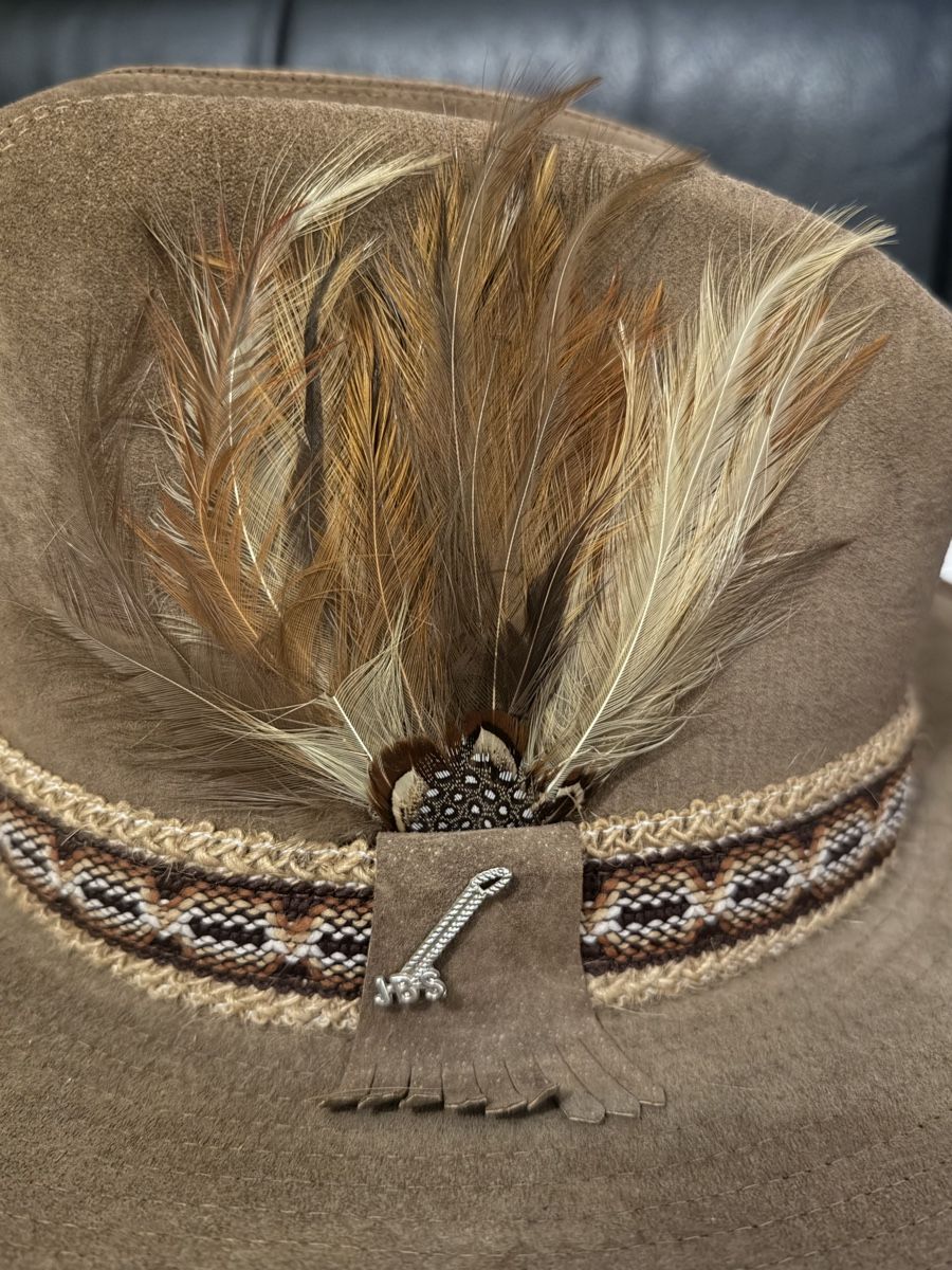 Stetson Copricapi, berretti & cappellini: Authentic Stetson Western Velour Felt Hat Size 7 – Usato da Genève venduto da sho_67qj 1