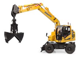 1:50 Komatsu PW148-11 Mobilbagger mit Klappschaufel