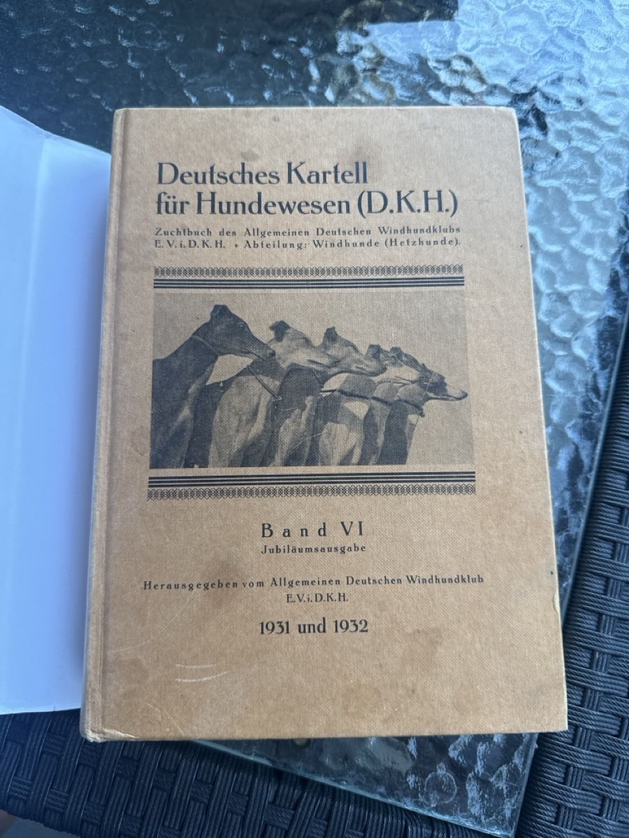 Libri: Das Grosse Windhundeerbe Buch – Nuovo (secondo la descrizione) da Winterthur venduto da edo_2ztw 1