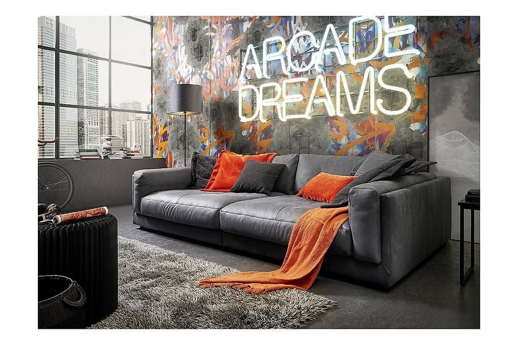 Divani: Bigsofa Kingsize in Leder – Nuovo e nell'imballaggio originale da Bischofszell venduto da deluxe-moebel 1