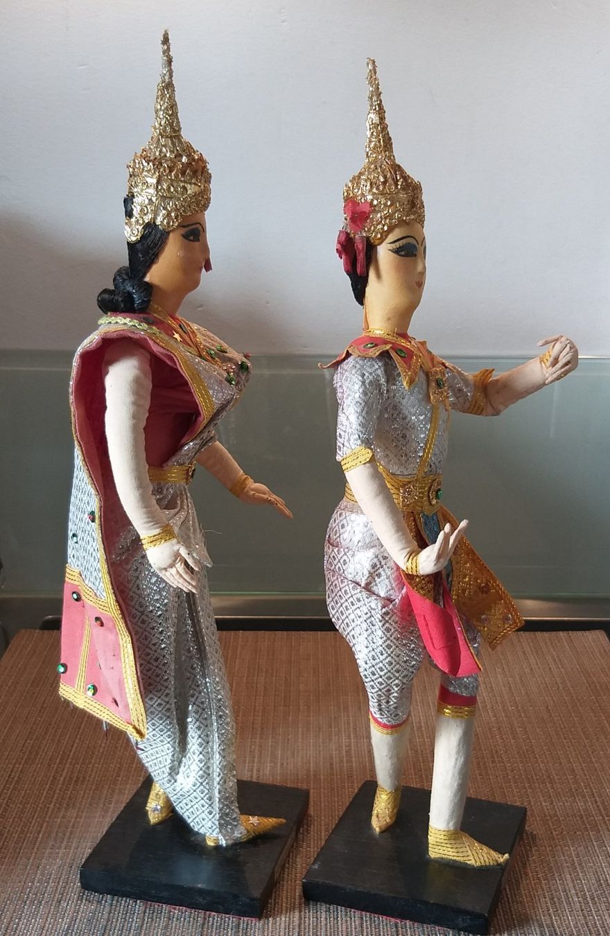 Statuette: Original Thai Tanzfiguren Vintage – Usato da Rodels venduto da sol_pq169 1