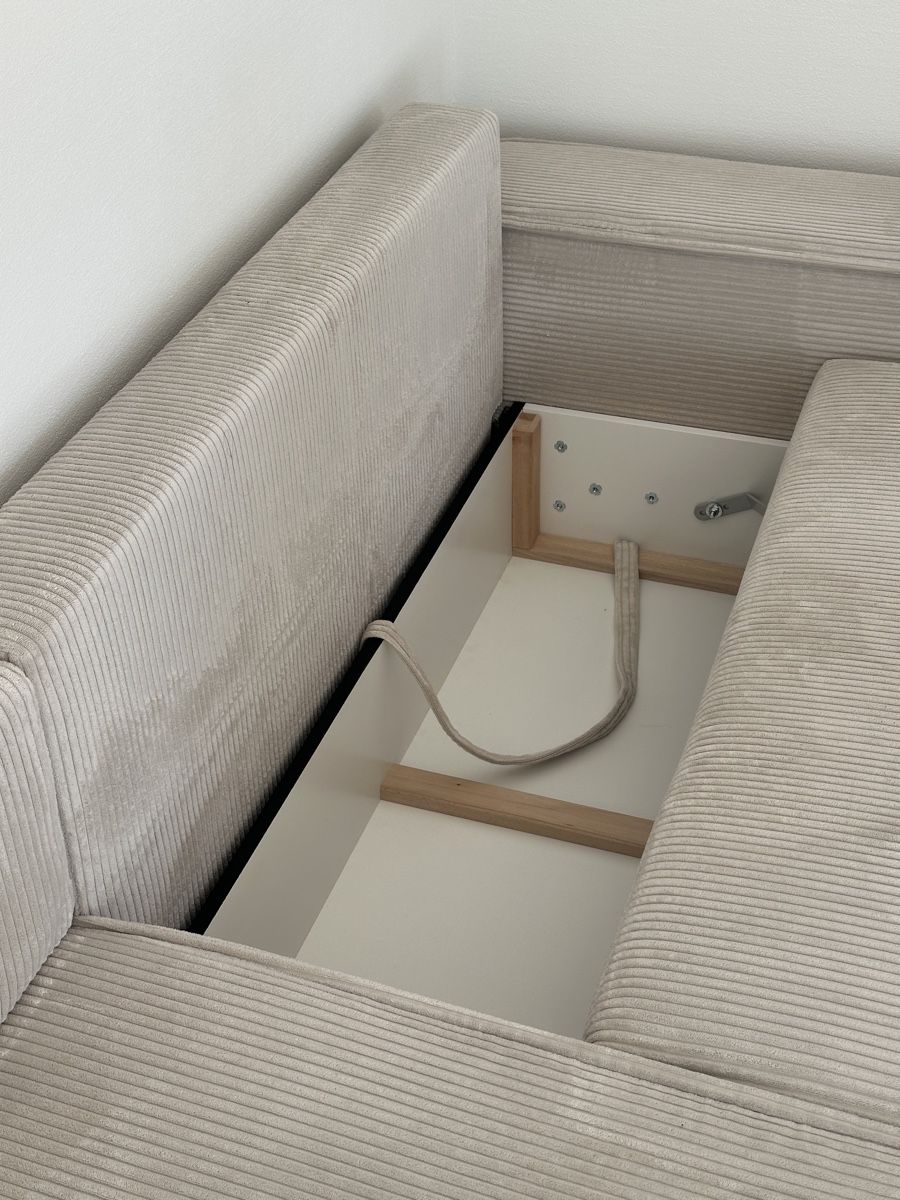 Sofas: Cord Ecksofa „Amelia“ beige – D'occasion à St.Moritz par marog90 2