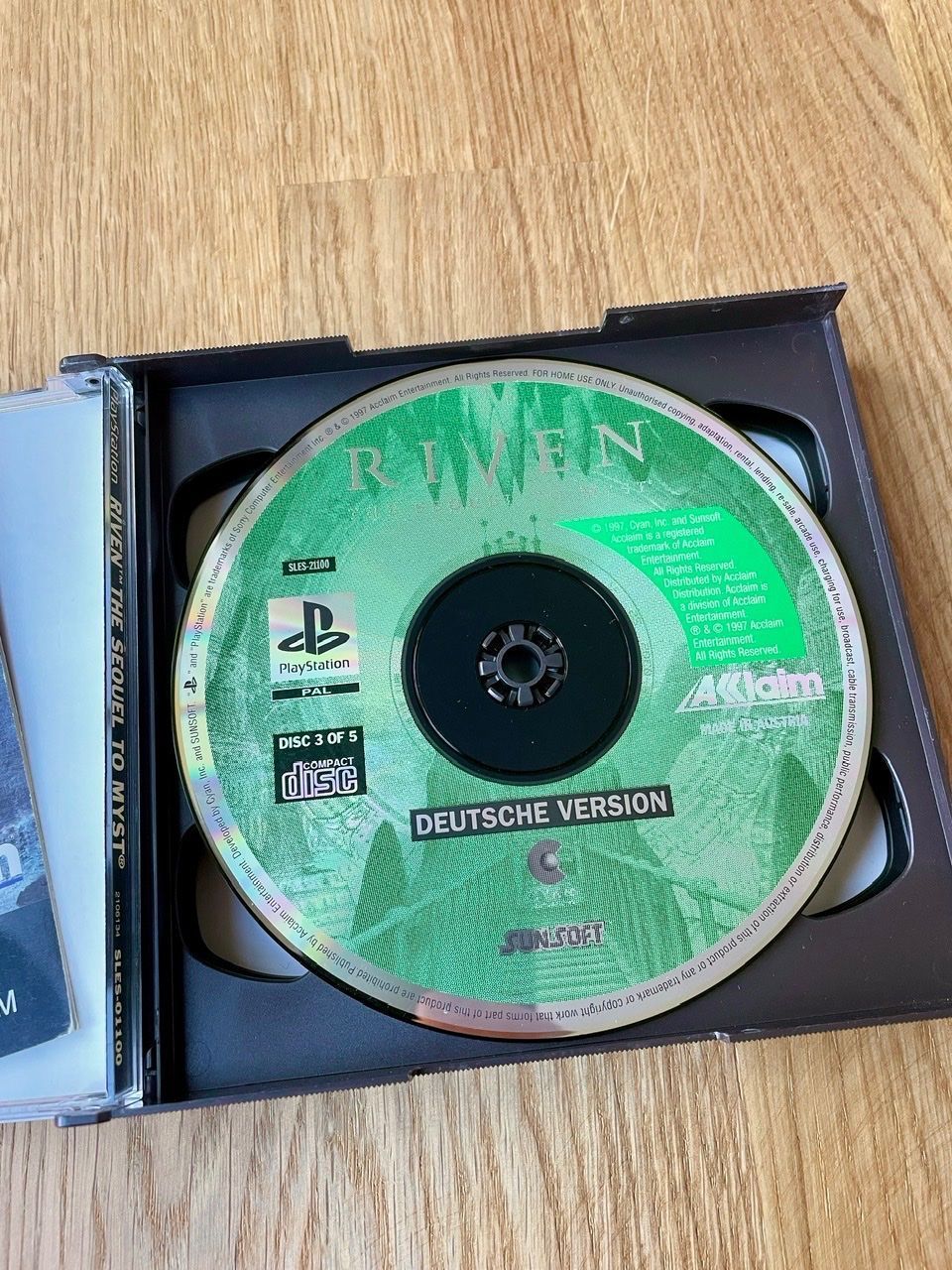 Sony Spiele: Riven PS1 PSX – Gebraucht aus Basel von ece2108 4