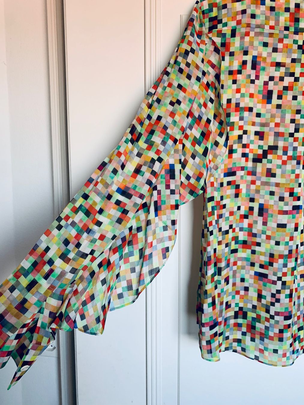 Akris Blusen: Beautiful printed blouse Akris Punto 34 – Neu (gemäss Beschreibung) aus Sankt Gallen von DDDAAA 1