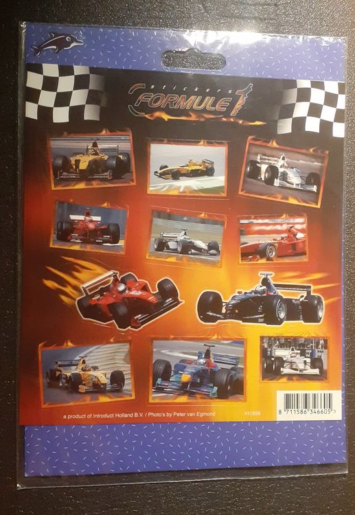 Kit D'autocollants Mercier Formule 1 - Couleur Or (Egovinyls, Neuf)