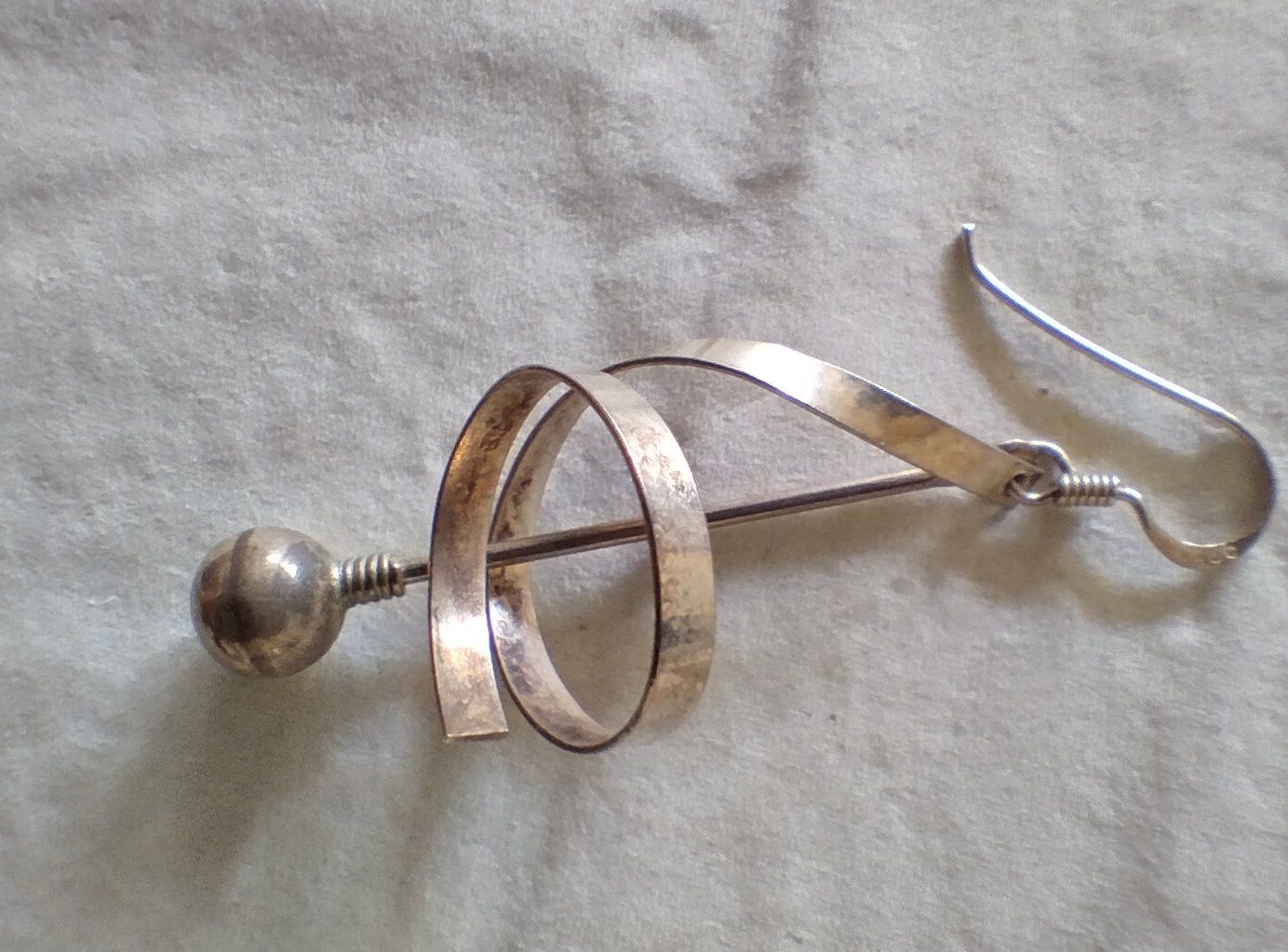 Boucles d'oreille: VERSPIELTER OHRRING IN SILBER 925 – D'occasion à Romanshorn par Glitzer-Paradies 3