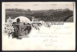 Litho Meldegg, Gasthaus, Zimpa Spitze, G