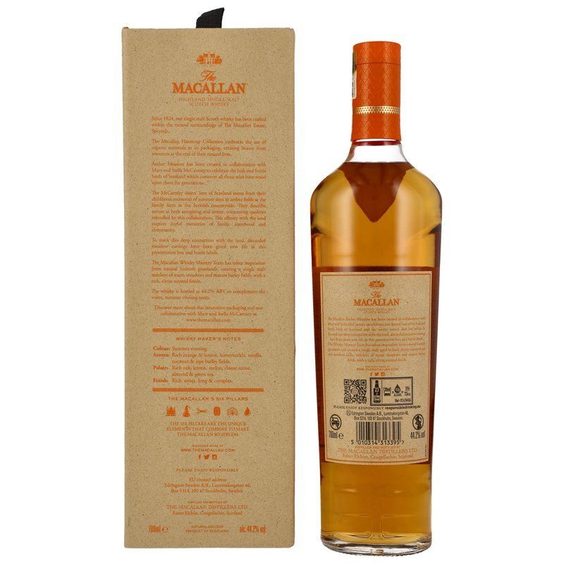 Macallan Bevande alcoliche: Macallan Amber Meadow – Nuovo e nell'imballaggio originale da Bouveret venduto da Exclusive_Spirits 1