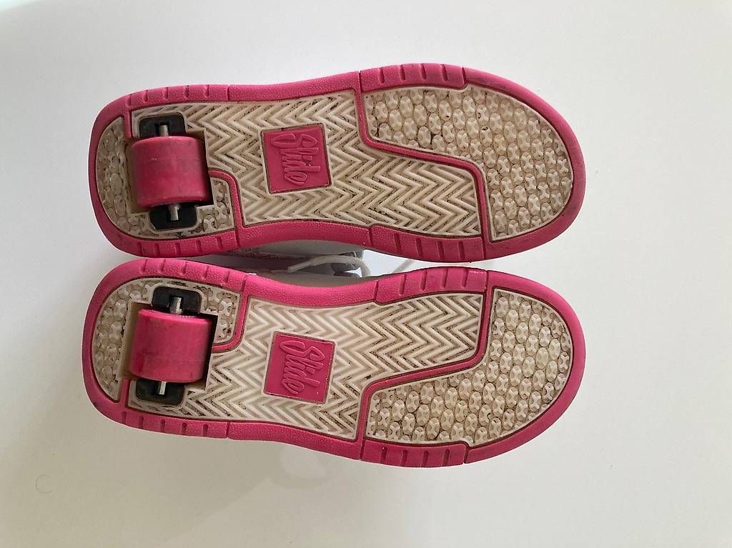 Pattini in linea & Pattini a rotelle: Chaussures Rollershoes Slide, pointure 34 pour fille – Usato da La Tour-de-Peilz venduto da vve_nm8c 2