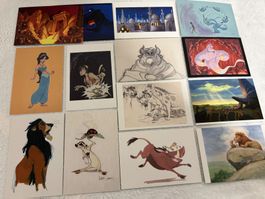 The art of Disney Postcard set, The Lion King, Aladdin, ..