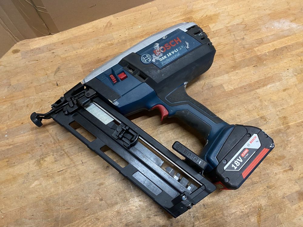 Stauchkopfnagler / Nagler / Nagelpistole BOSCH GSK 18 VLI Kaufen auf