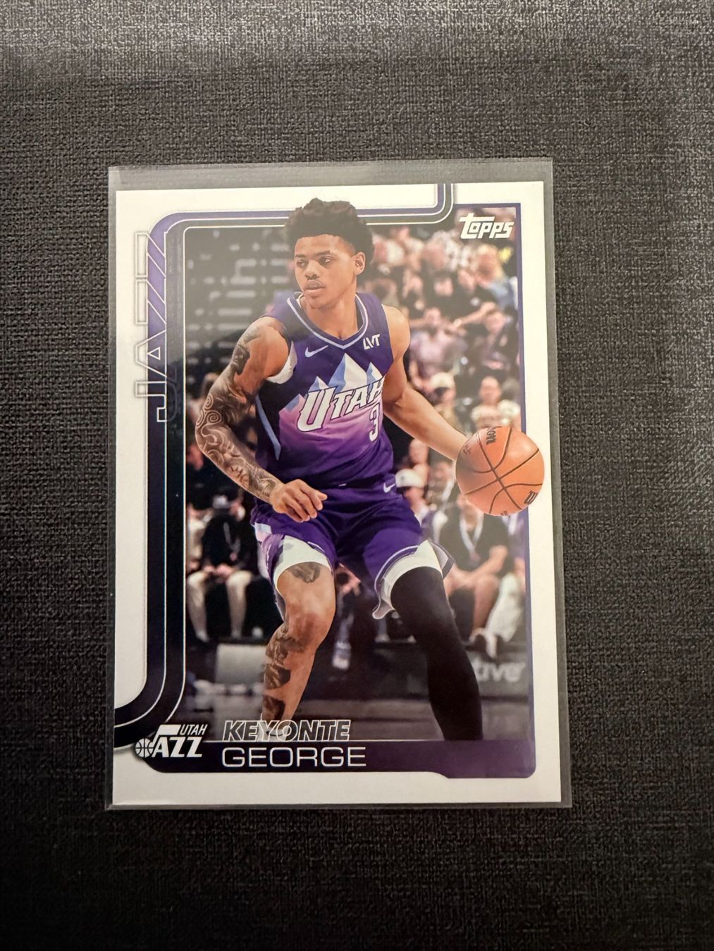 Topps Carte collezionabili: Topps Chrome Keyonte George Utah Jazz – Usato da Burgdorf venduto da Sports_Cards_3400